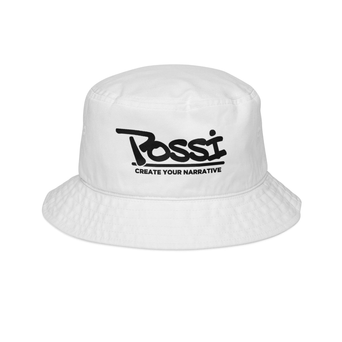 Possi Narrative Bucket Hat - White