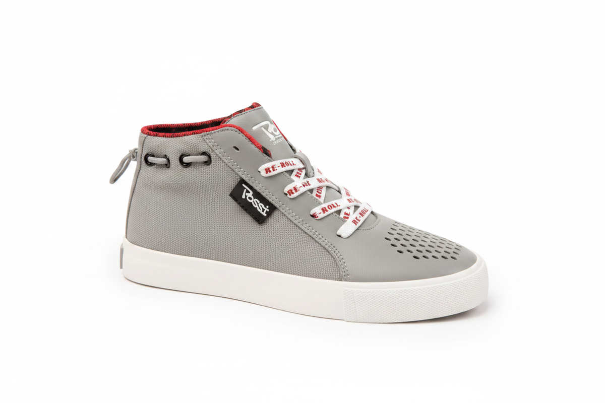 Drop 02 Grey/Red Colorway